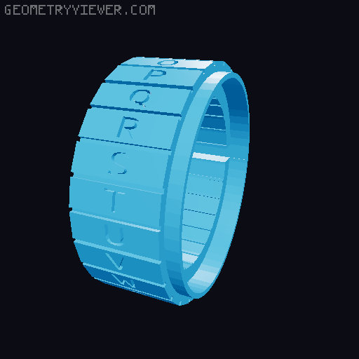 Cryptex 3D model thumbnail