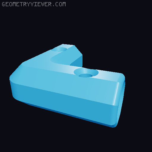 Round Bars Pipes and Rods Connections 3D model thumbnail