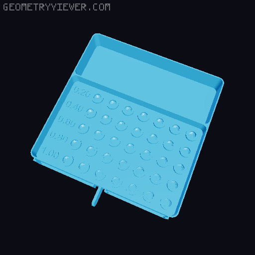 Threaded Nozzle Drawers 3D model thumbnail