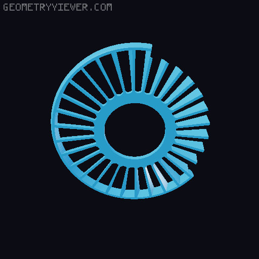 J57 turbojet Engine and stand 3D model thumbnail