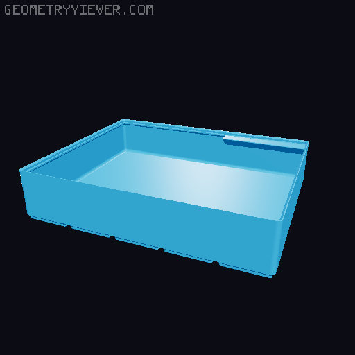 Gridfinity cups height 6 (46mm) collection 3D model thumbnail