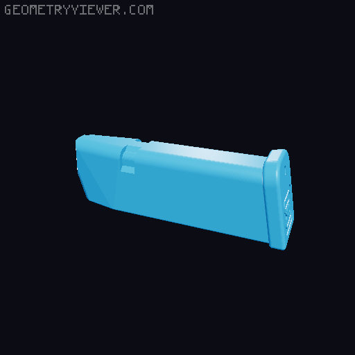 Glock 9mm Dummy Training Magazines 3D model thumbnail