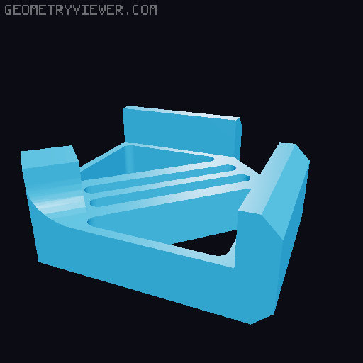 Corner Clamp 3D model thumbnail