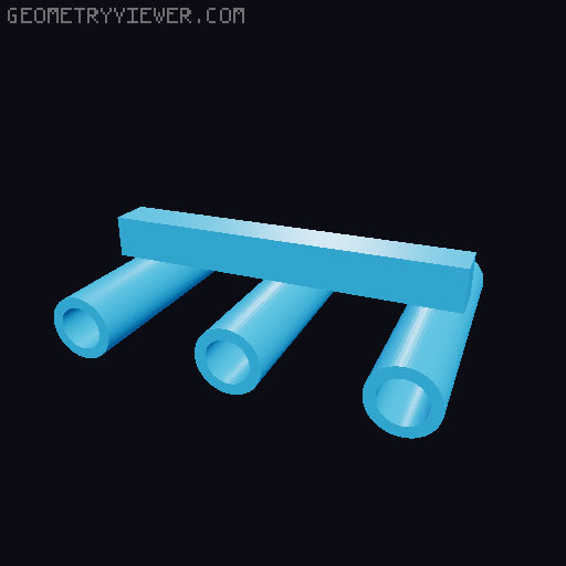 Fishing Buggy 3D model thumbnail