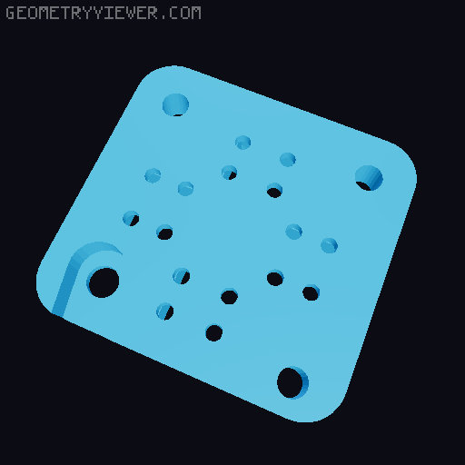 Bigger Holes for OSES swicthes 3D model thumbnail