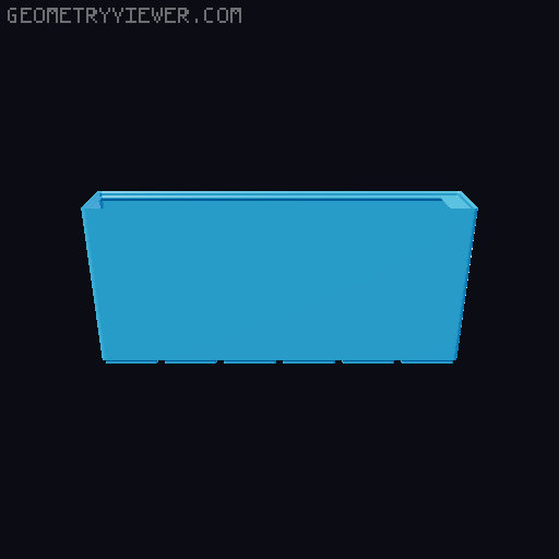 Gridfinity cups height 16 (116mm) collection 3D model thumbnail