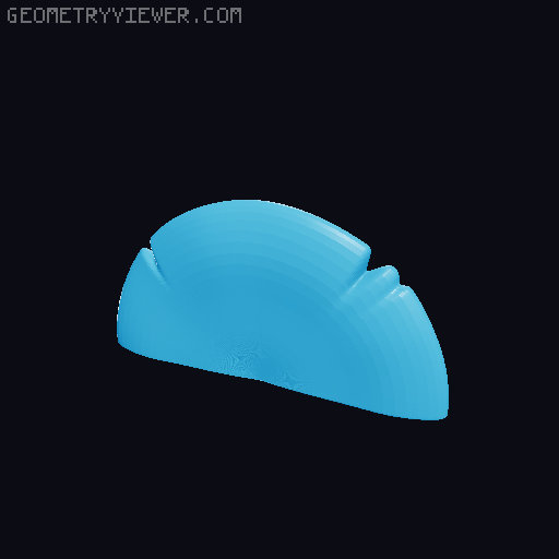 Modular Mushroom Magnets 3D model thumbnail