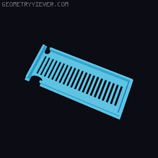 Creality K1 Riser for LED Mod 3D model thumbnail