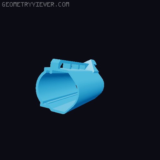 GearHead Quest 2 Strap 3D model thumbnail