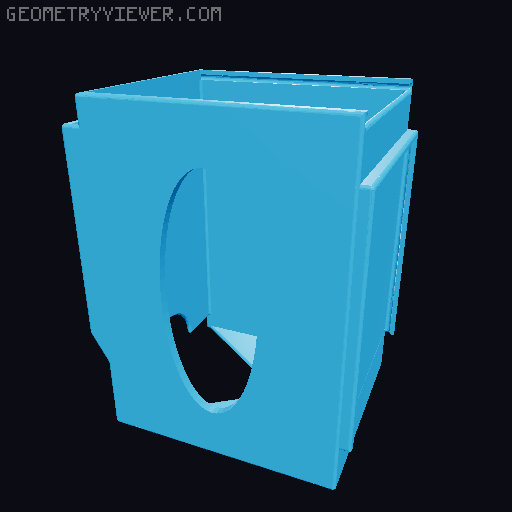 Wall or Under Cabinet Mounted Tea Dispenser 3D model thumbnail