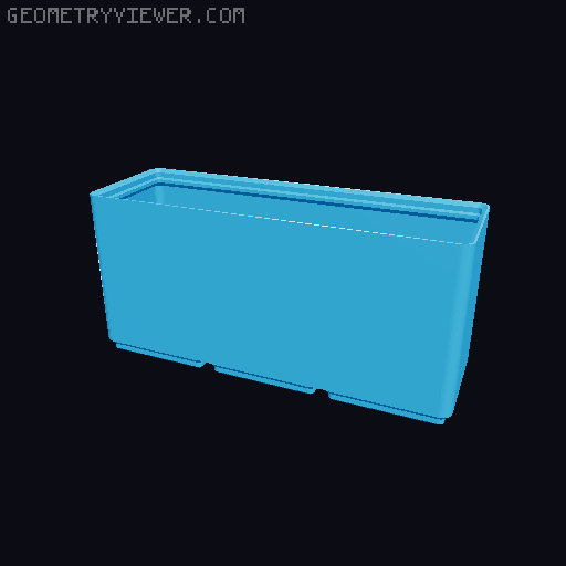 Gridfinity cups height 8 (60mm) collection 3D model thumbnail