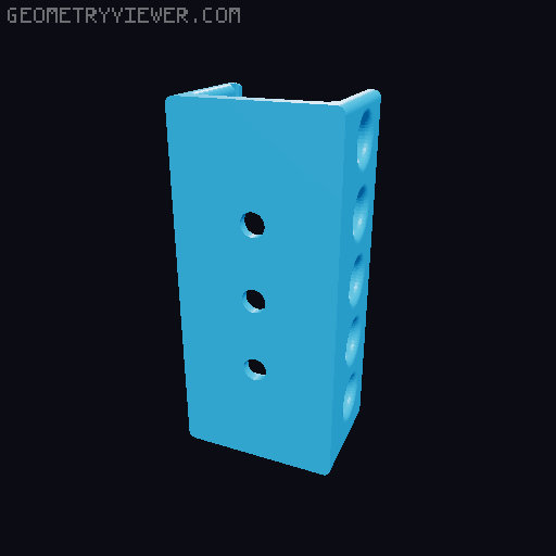 Self-propelled tracked platform 3D model thumbnail