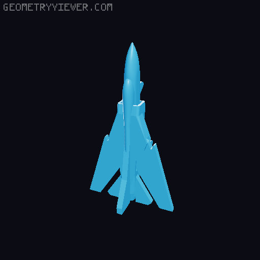 Surprise Egg #13 - Tiny MiG Jet Fighter 3D model thumbnail