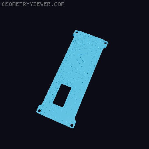 T-Beam v1.x case for Meshtastic 3D model thumbnail