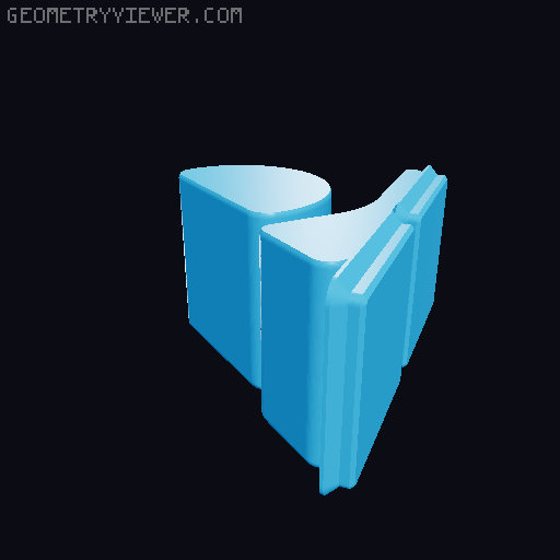 Gridfinity Watch Stand 3D model thumbnail