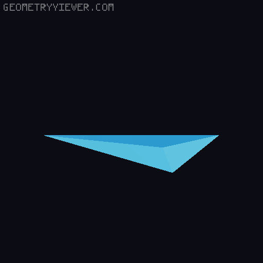 Geometric Unicorn wall art (only for Princess) 3D model thumbnail