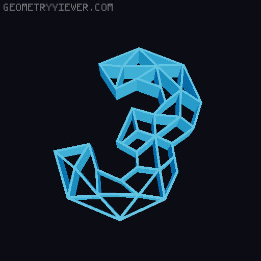 Geometric Numbers 3D model thumbnail