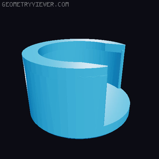 Soft Tape Measure Spool-  NO Glue 3D model thumbnail