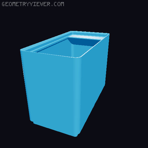Gridfinity cups height 8 (60mm) collection 3D model thumbnail