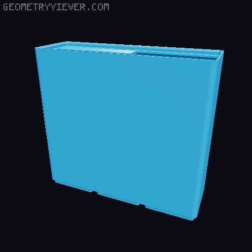 Gridfinity cups height 16 (116mm) collection 3D model thumbnail