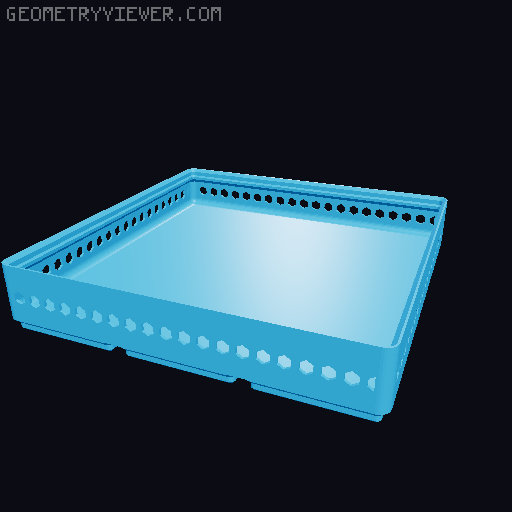 Gridfinity Hex Bins all sizes 3D model thumbnail