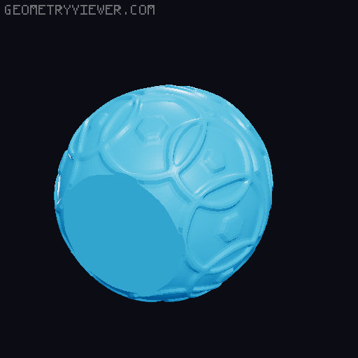 Easter Egg - with tea light 3D model thumbnail