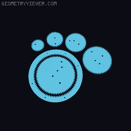 Box for Spirograph 3D model thumbnail