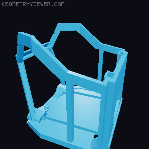 RC Wheel Loader - DIY 3D model thumbnail
