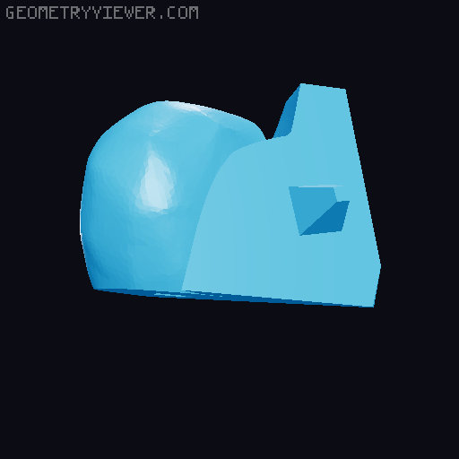Toothless 3D model thumbnail