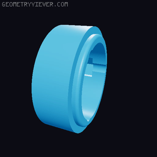 6DoF Robot Arm (Six-Axis 3D printed Robotic Arm) 3D model thumbnail