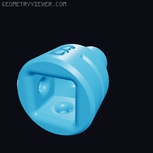 1/2" Drive Metric Sockets (3.5-25) 3D model thumbnail