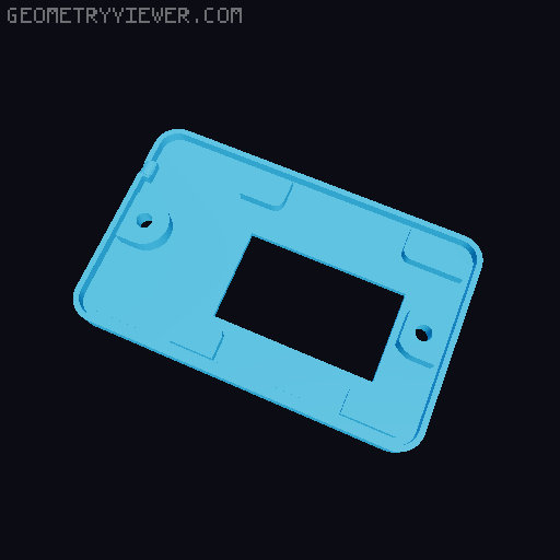 Bluetooth Inclinometer (with optional OLED and tare button) 3D model thumbnail