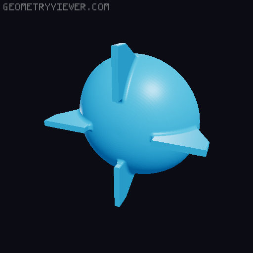 Fallout Fat Man with storage 3D model thumbnail