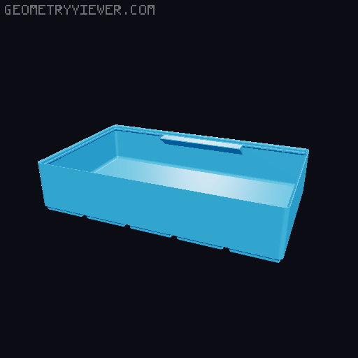 Gridfinity cups height 6 (46mm) collection 3D model thumbnail