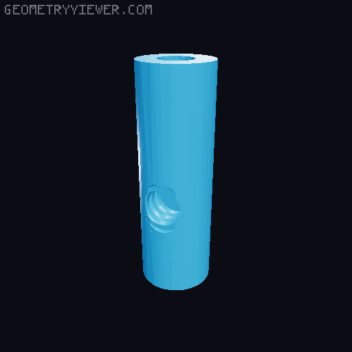 Ergo TikTok Bolt Action Fidget Toy 3D model thumbnail