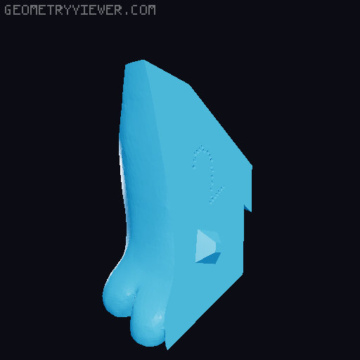 Toothless 3D model thumbnail
