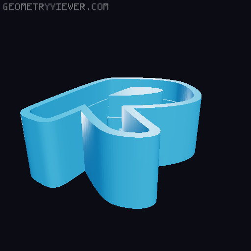 LED Letters Outside / Buchstaben Außen 3D model thumbnail