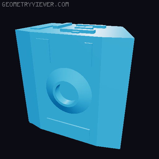 X-303 MMU Parts 3D model thumbnail