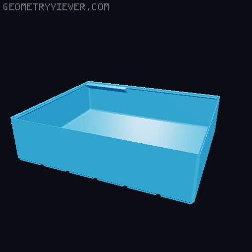 Gridfinity cups height 9 (67mm) collection 3D model thumbnail