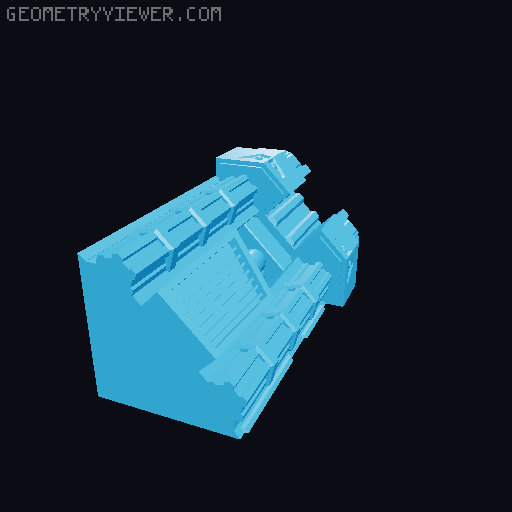 Corvette Class Light Frigate from the Expanse 3D model thumbnail