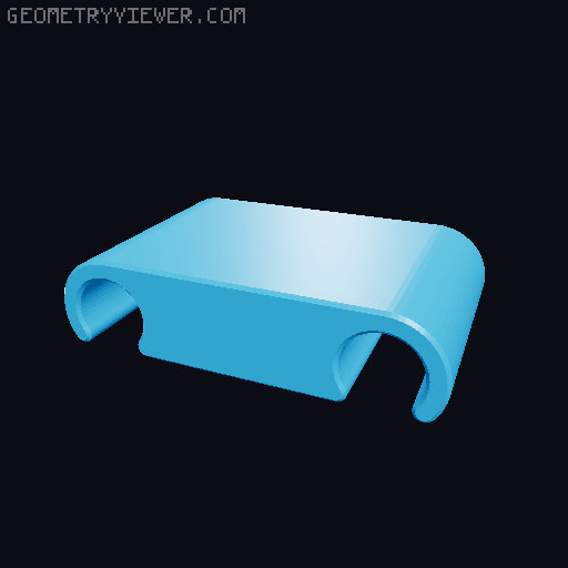 Watercooling / Radiator hose clamps 3D model thumbnail