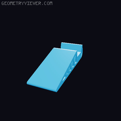 Printable Sanding Wedge 3D model thumbnail