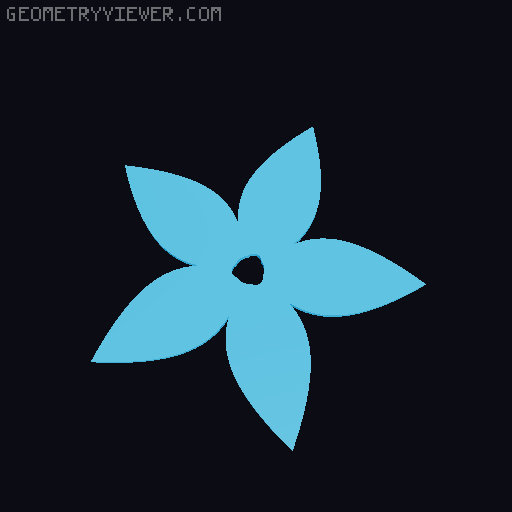 Lego Poinsettia 3D model thumbnail