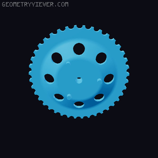 Jawa 50/21 Pionyr 3D model thumbnail