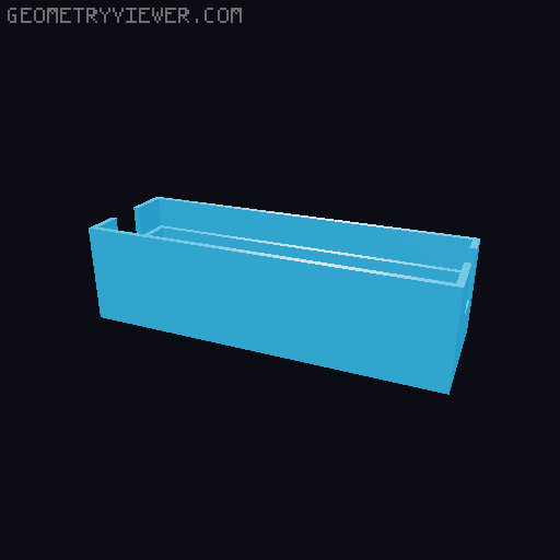Grid Power Monitor mount/case 3D model thumbnail
