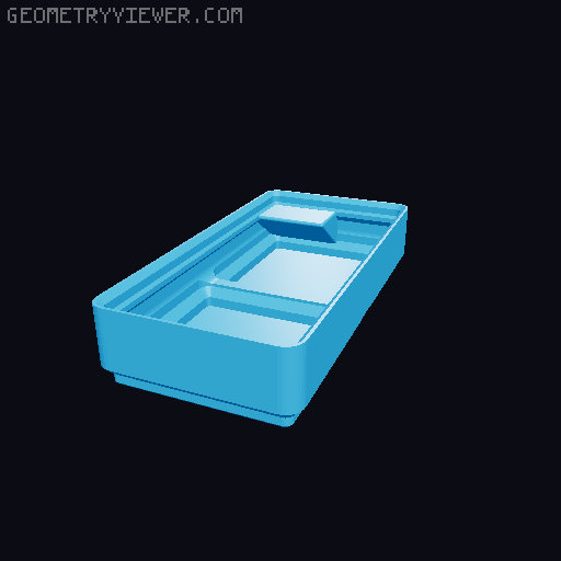 Gridfinity cups height 2 (18mm) collection 3D model thumbnail