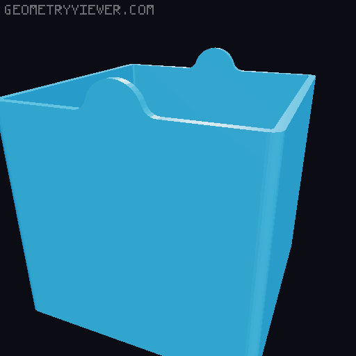 Looser pieces for Akaki Picnic Basket 3D model thumbnail