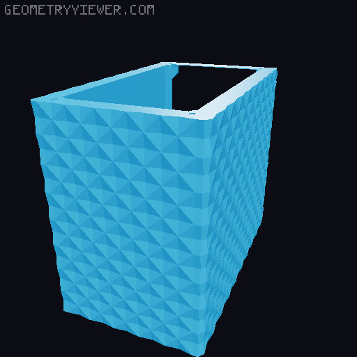 Mini ITX Case - ATX PSU 3D model thumbnail
