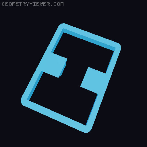 Memory Card Mini-Rolodex 3D model thumbnail
