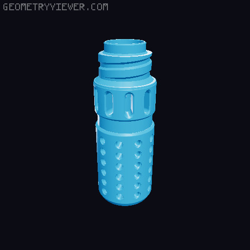 TSR2 - DI CJSB SCollet Cosmetic Barrel 3D model thumbnail
